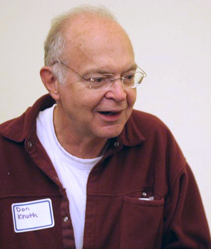 Donald Knuth en 2.005